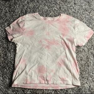 💗Pink tie-dye shirt💗
